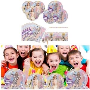 NIB 41 Taylor Swift Party Supplies Plates Music Lovers Swifties Napkins